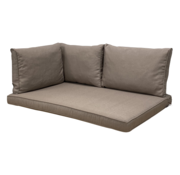 Madison 4-teiliges Lounge Panama Taupe Kissenset | 120cm x 80cm