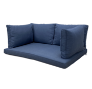 Madison 5-teiliges Lounge Panama Saphir Blau Kissenset | 120cm x 80cm