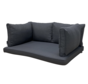 Madison Lounge Panama Grijs kussenset voor in uw loungeset of palletbank | 120cm x 80cm