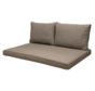 Madison Lounge Panama Taupe Kissenset für Loungemöbel und Palettenbank | 120cm x 80cm