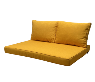 Madison 3-delige Lounge Panama Geel kussenset | 120cm x 80cm