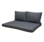 Madison Lounge Panama Grau Kissenset für Loungemöbel und Palettenbank | 120cm x 80cm