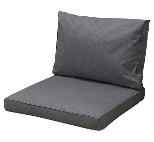 Madison Madison Outdoor Oxford Grau Kissenset für Loungemöbel und Garnitur | 60cm x 60cm