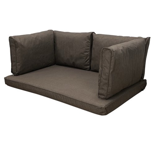 Madison Madison Outdoor Oxford Taupe Kissenset für Loungemöbel und Palettenbank | 120cm x 80cm