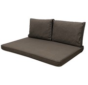 Madison 3-teiliges Outdoor Oxford Taupe Kissenset | 120cm x 80cm