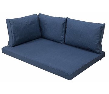 Madison 4-teiliges Outdoor Oxford Blau Kissenset | 120cm x 80cm