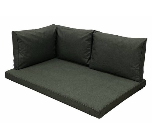 Madison Madison Outdoor Oxford Grün Kissenset für Loungemöbel und Palettenbank | 120cm x 80cm