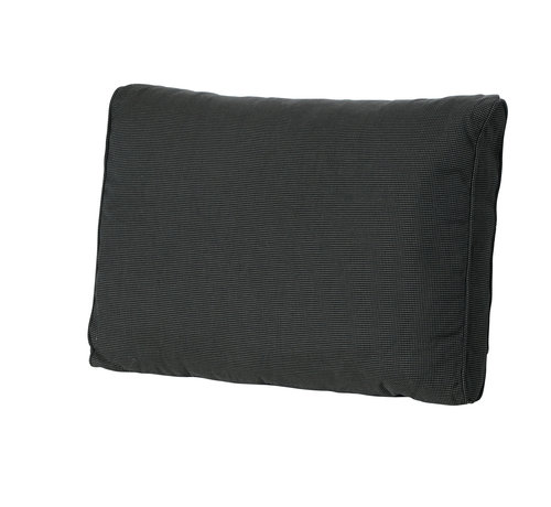 Madison Madison Lounge Rib Zwart rugkussen voor in uw loungeset of tuinset | 60cm x 43cm