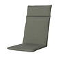 Madison Manchester Grün universal Stuhlauflage mit Hochlehner | 120cm x 50cm