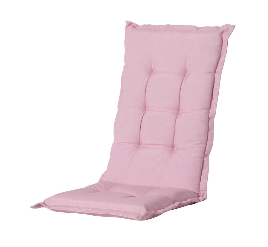 Madison Panama Roze standenstoelkussen met hoge rug  | 123cm x 50cm