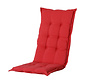 Madison Panama Brick Rood standenstoelkussen met hoge rug  | 123cm x 50cm