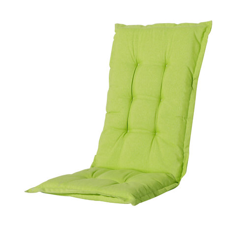 Madison Madison Panama Lime Grün Stuhlauflage mit Hochlehner | 123cm x 50cm