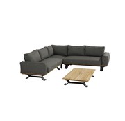 4 Seasons Outdoor 4-delige Divine Loungeset  | Antraciet