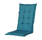 Madison Panama Sea Blau Stuhlauflage mit niedriger Rückenlehne | 105cm x 50cm