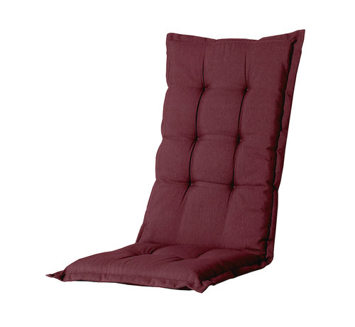 Madison Madison Panama Bordeaux Stuhlauflage mit niedriger Rückenlehne | 105cm x 50cm