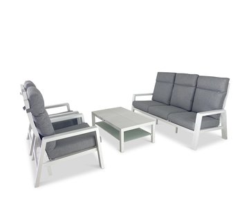 Taste by 4 Seasons Outdoor 4-delige Loungeset | Como Loungeset met  Vallarta tuintafel