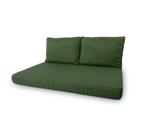 Madison Madison Lounge Panama Groen kussenset voor in uw loungeset of tuinset | 120cm x 80cm