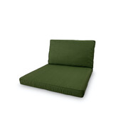 Madison 2-teiliges Lounge Panama Grün Kissenset | Limited Edition | 73cm x 73cm