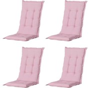 Madison Stuhlauflage Panama Pink 4 stück | 123cm x 50cm