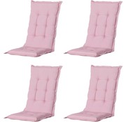 Madison Stuhlauflage Panama Pink 4 stück | 105cm x 50cm