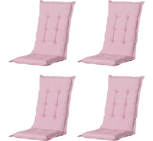 Madison 4x Madison Panama Pink Niedriger Stuhlauflage  | 105cm x 50cm