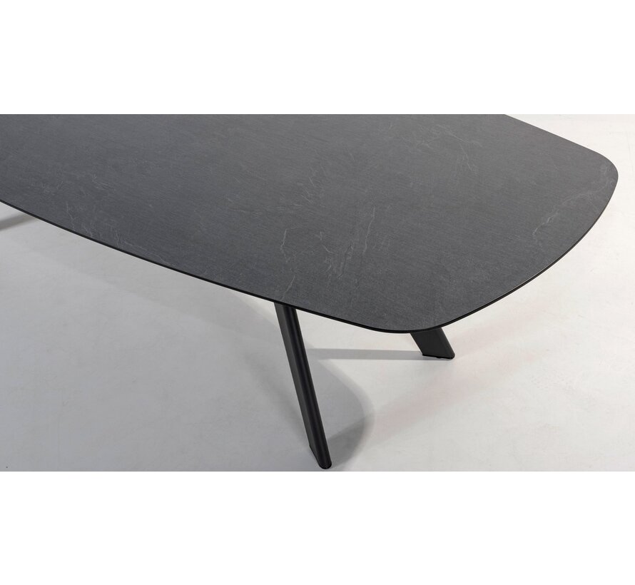 Calpi Low dining tuinstoel - Montana HPL tuintafel 280cm