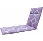Madison ligbedkussen Demi Lila | 190cm x 60cm