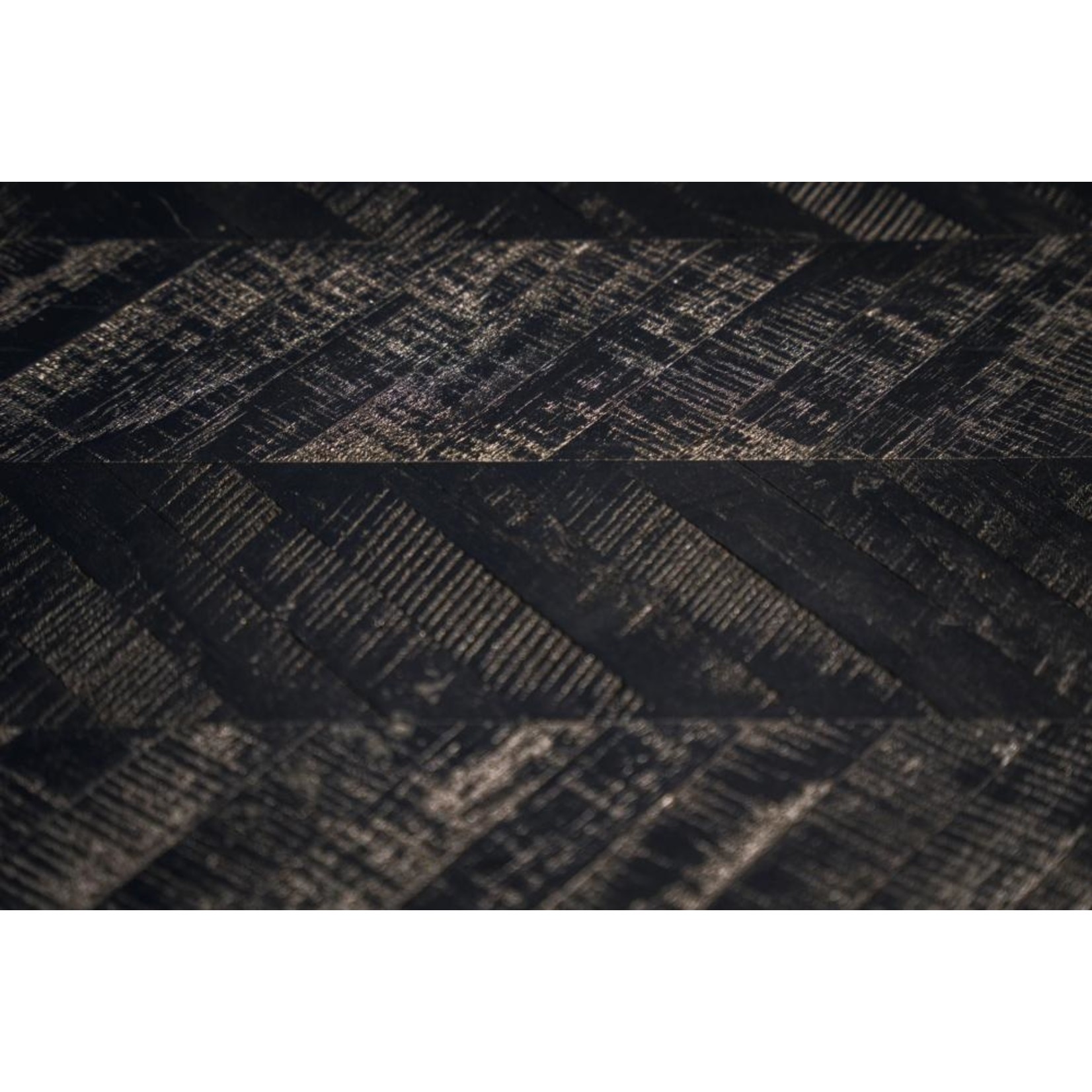 Bazar Bizar The Herringbone Bench - Black - 110