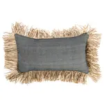 Bazar Bizar The Cotton Bonita Cushion Cover - Natural Black - 30x50