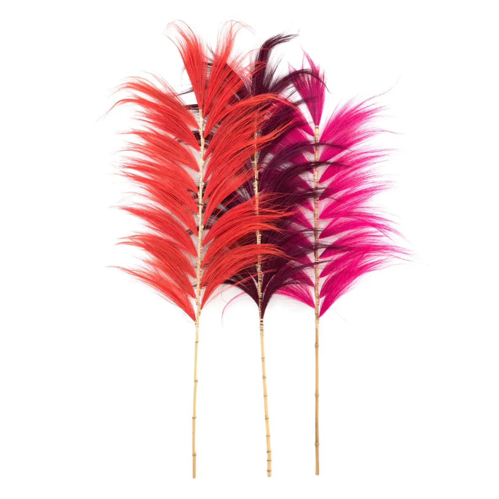 Bazar Bizar Stunning Leaf - Rouge Vibrant - Lot de 6