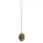 Bazar Bizar De Brown Cowrie Shell Hangdecoratie