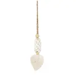 Bazar Bizar De Leaf & Shell Hangdecoratie - Wit