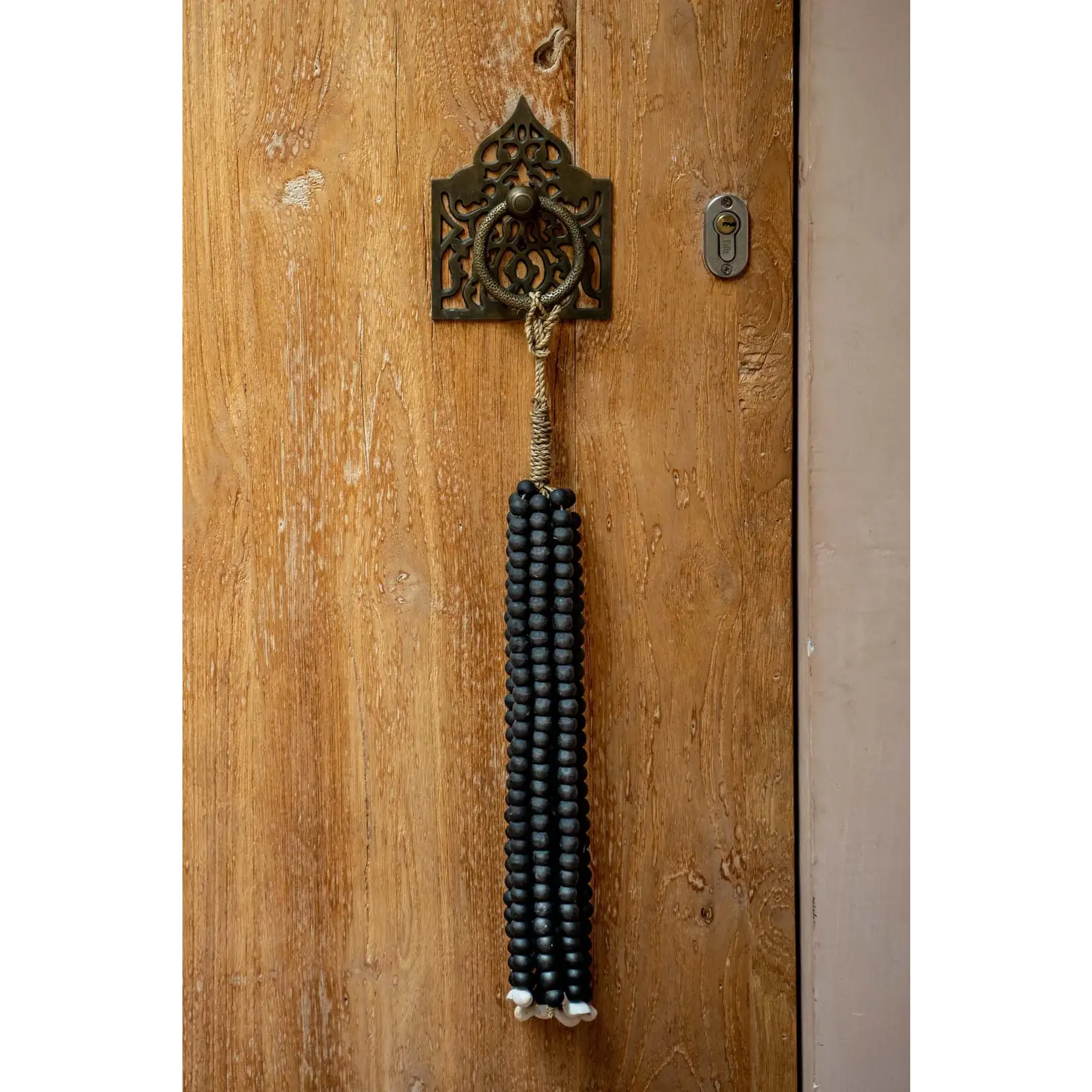 Bazar Bizar The Wooden Beads Tassel - Black