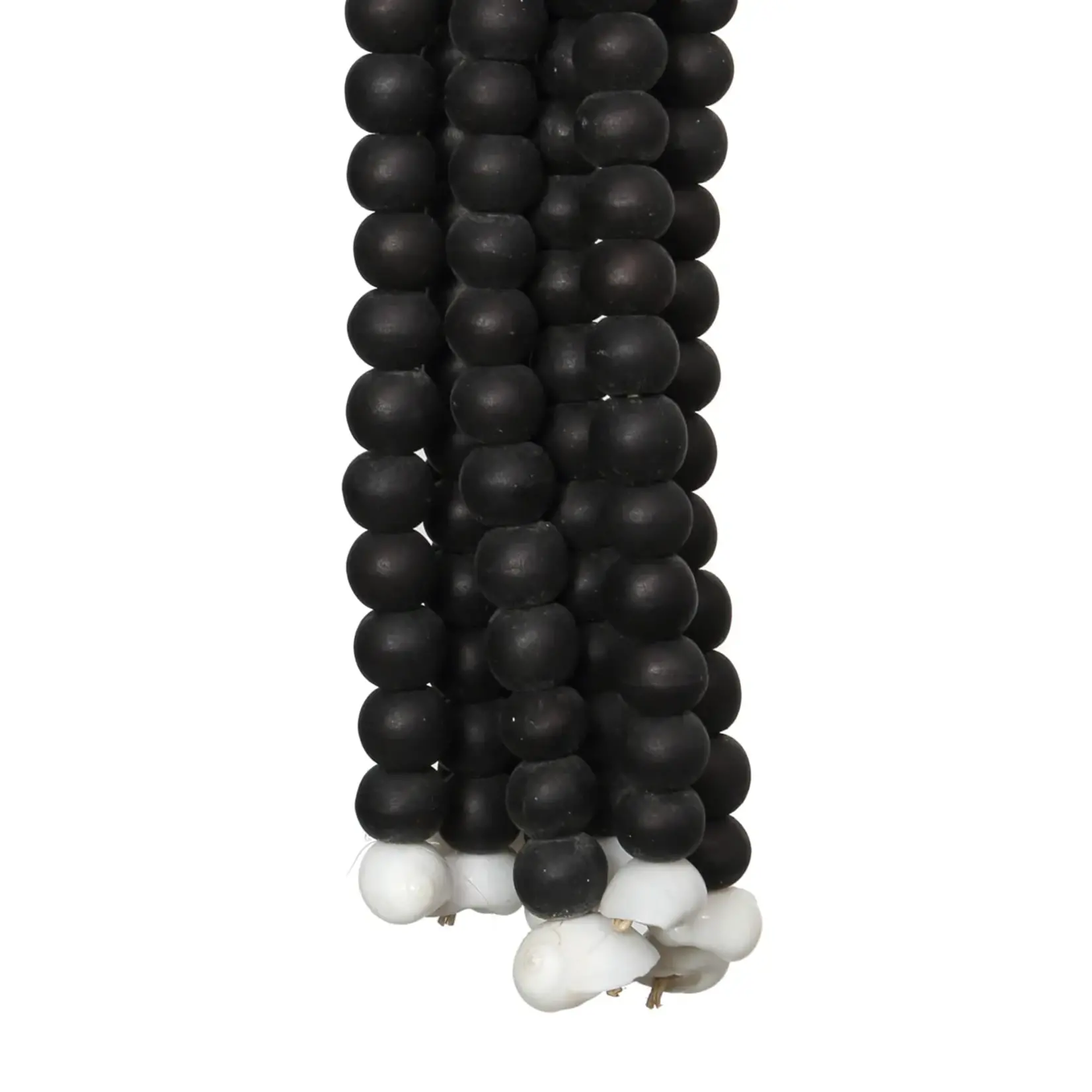 Bazar Bizar The Wooden Beads Tassel - Black