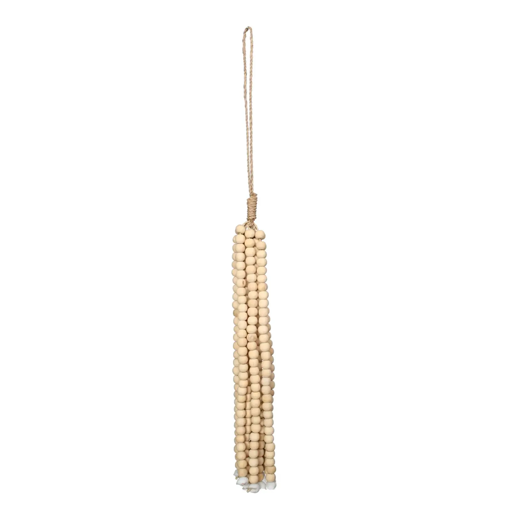 Bazar Bizar The Wooden Beads Tassel - Natural