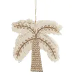 Bazar Bizar Die Cotton Shell Palme - Weiss Natur