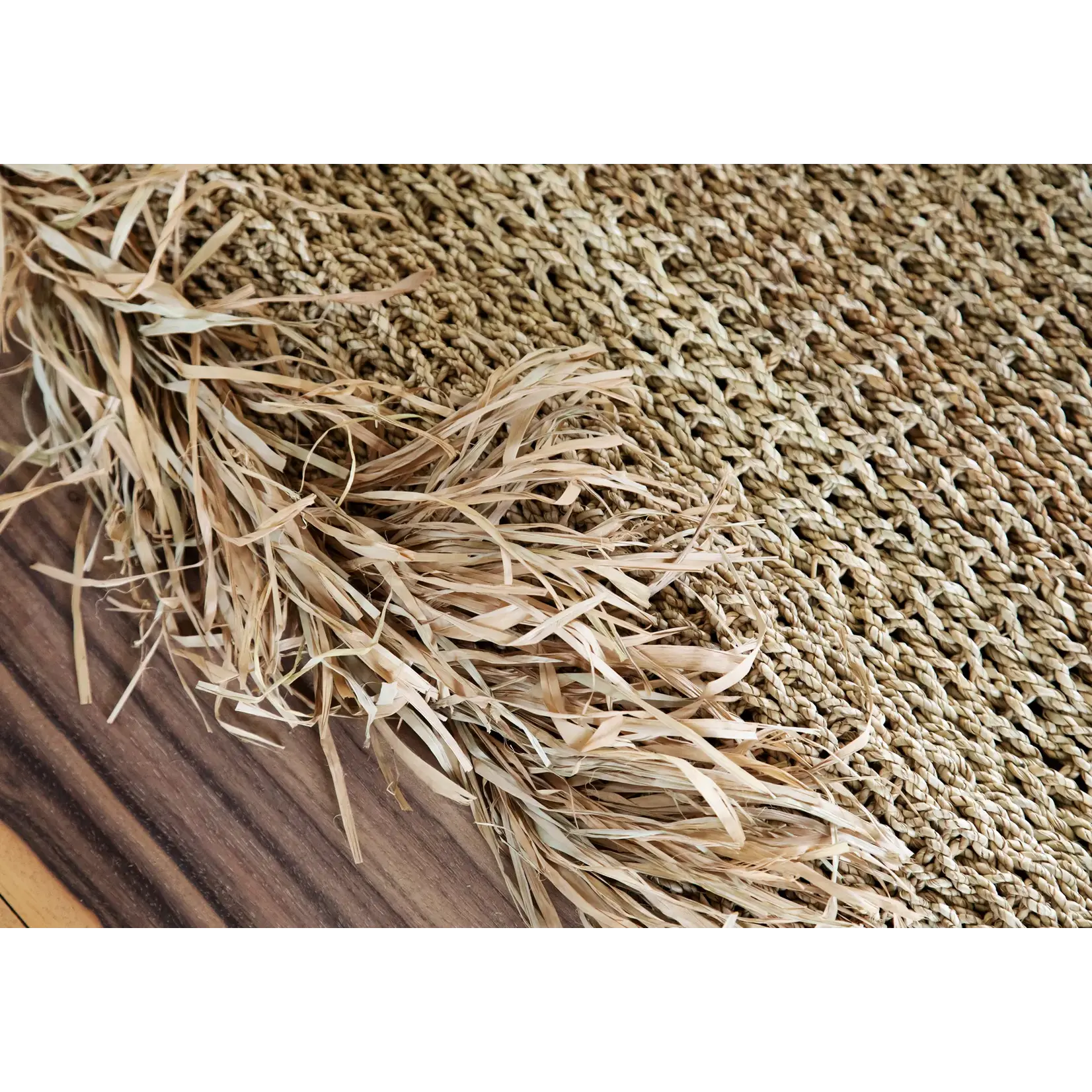 Bazar Bizar The Fringed Carpet - Natural - 180x240