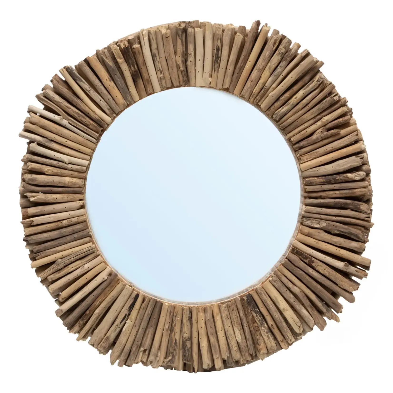 Bazar Bizar Der Driftwood Halo Spiegel - Natur - M