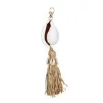 Bazar Bizar The Kubu Keychain - White Natural