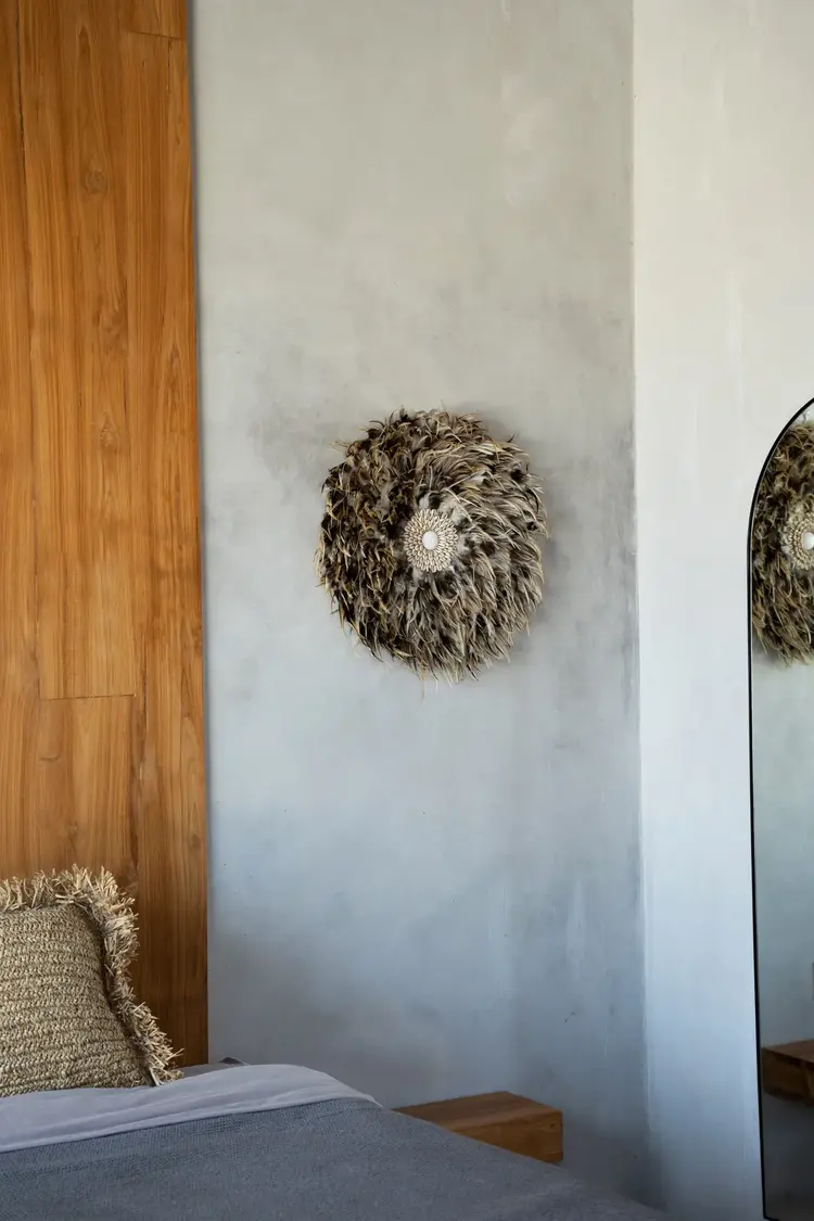 Bazar Bizar De Coastal Juju Muurdecoratie - Grijs Bruin - M