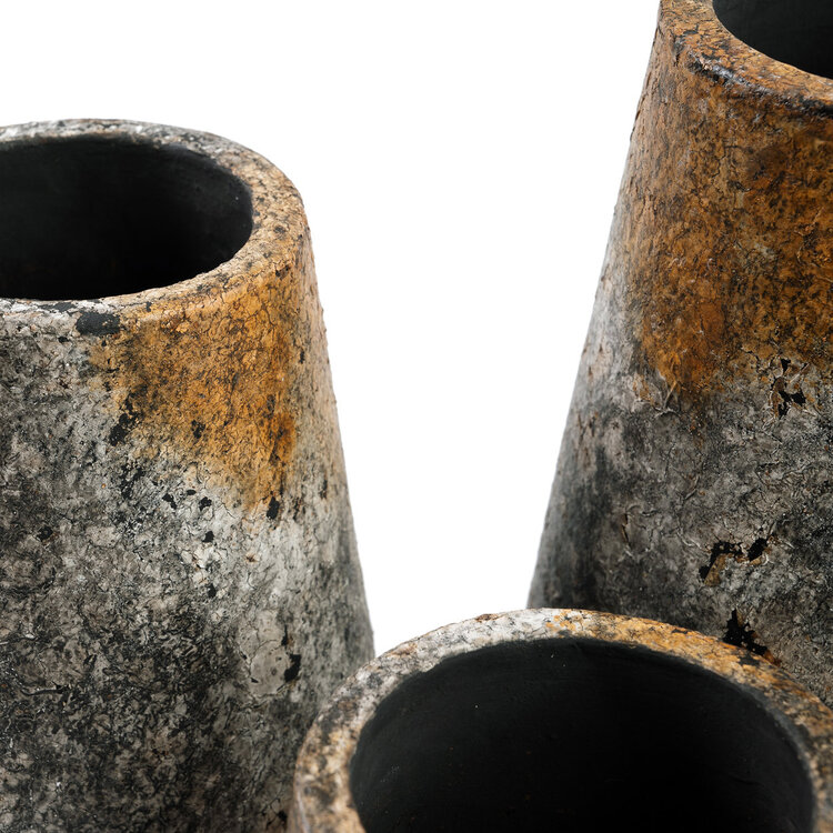 Bazar Bizar The Spooky Vase - Antique Grey - M