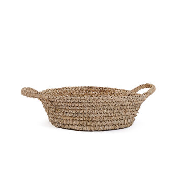 Bazar Bizar De Raffia Mandtrays - Natuurlijk - S