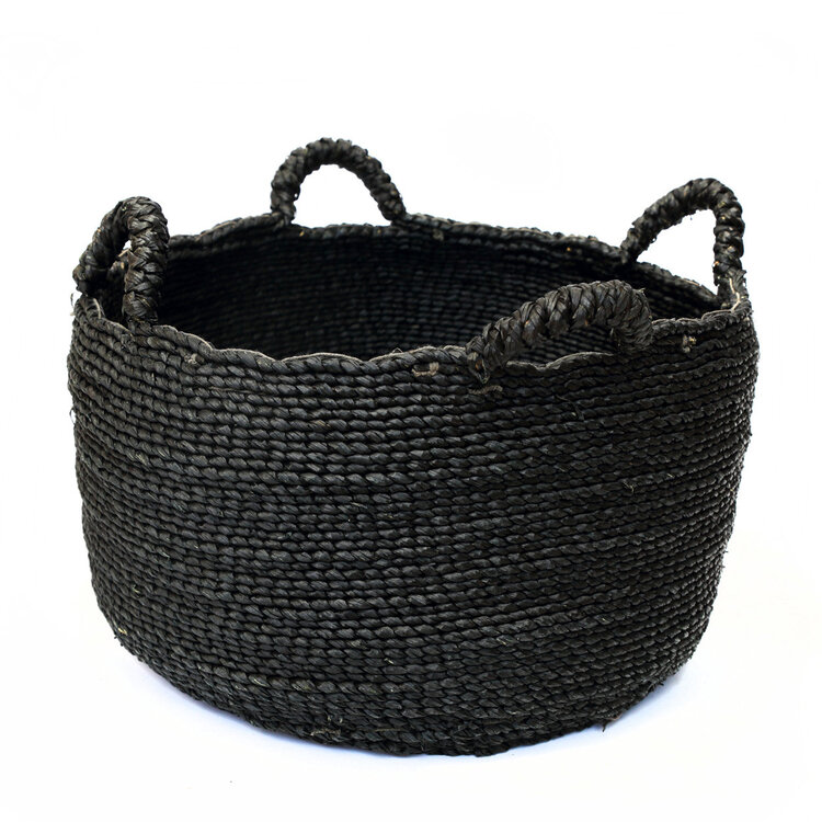 Bazar Bizar Les Quatre Mains Baskets - Black - L