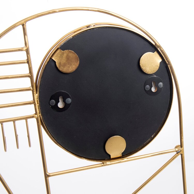 Bazar Bizar The Do I Look Pretty Wall Hanger - Brass