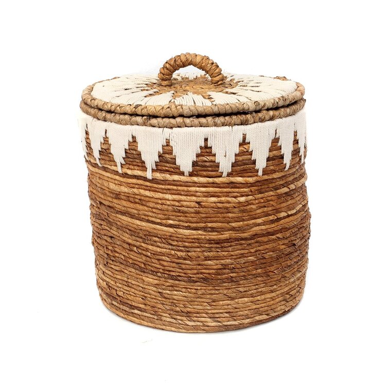 Bazar Bizar The Banana Stitched Laundry Baskets - M