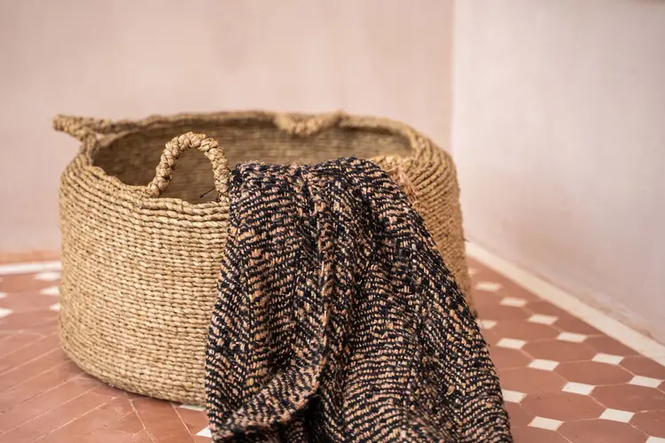 Bazar Bizar Les Quatre Mains Baskets - Natural - L