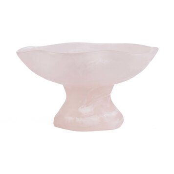 Bazar Bizar El Soporte De Frutas Orgánico De Resina - Rosa Blanco