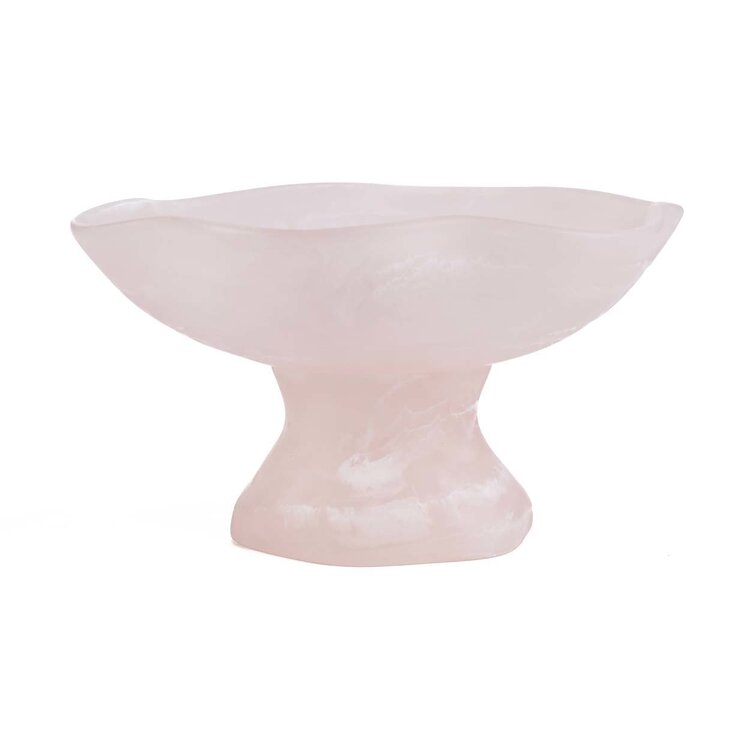 Bazar Bizar The Resin Organic Fruit Stand - Pink White