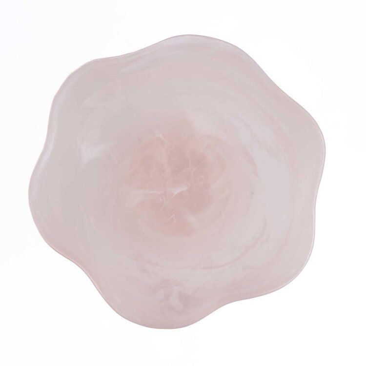 Bazar Bizar De Resin Organische Fruitstand - Roze Wit