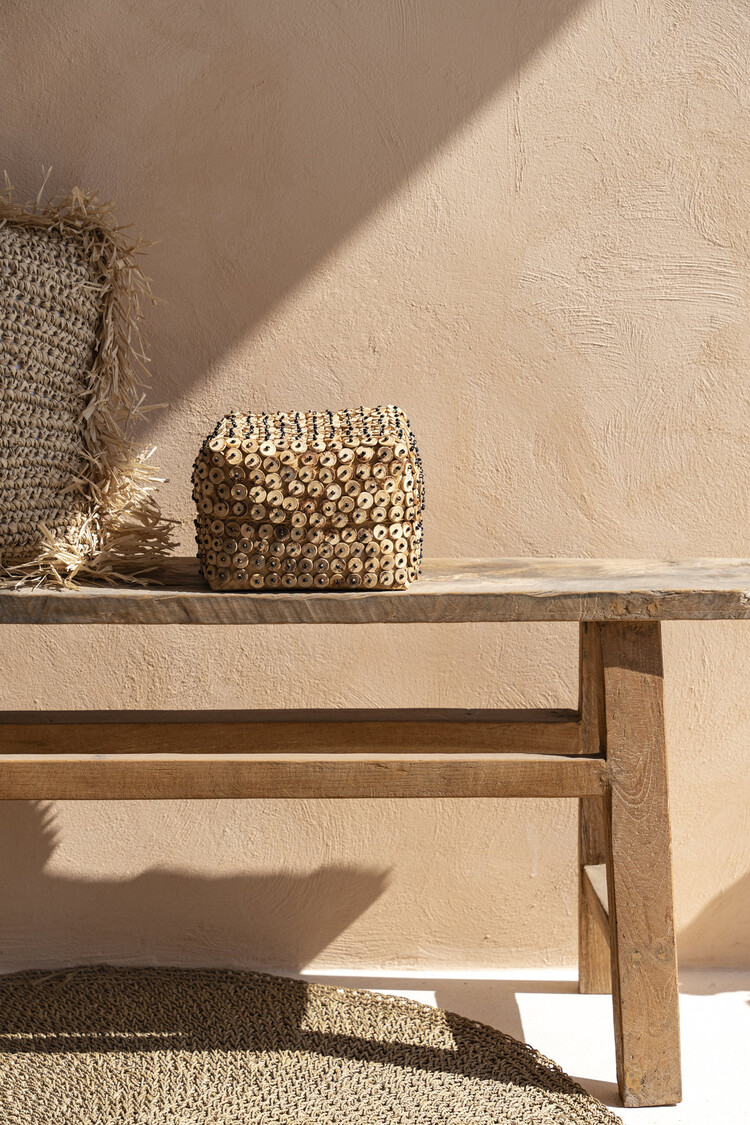 Bazar Bizar The Coconut Shell Basket - Natural - M